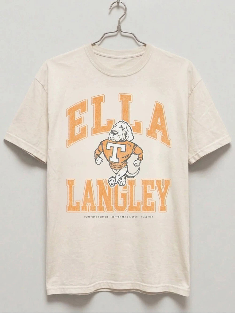 Ella Langley Knoxville 2026 Event Tee Tennessee Volunteers Natural